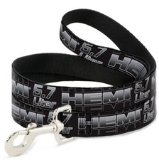 Dog Leash Licensed Hemi 4 Feet Long Buckle Down Licensed Pet Product 1.5  Thick