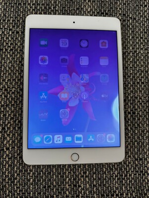 Apple iPad mini 4 32GB Unlocked Wi-Fi Broken Screen Touch is Working Tablet