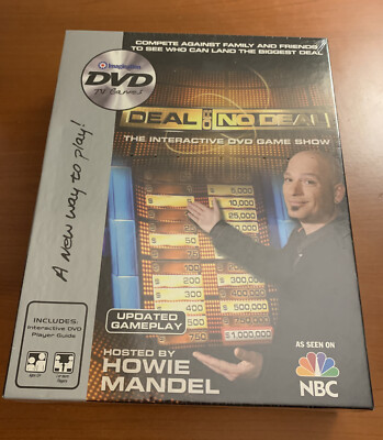 Deal or No Deal the interactive DVD game show hostel by Howie Mandel NEW SEALED