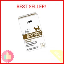 Elanco Tapeworm Dewormer (praziquantel tablets) for Cats and Kittens 6 Weeks and