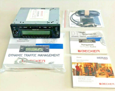 CDR DTM Navigation Komplett CD-Player Radio Navi ECE (blau) Becker BE 7815