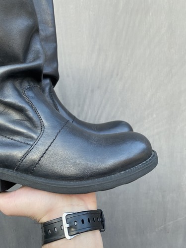 Bikkembergs Vintage Hochlederstiefel 37 Made Italy - Bild 5 von 14