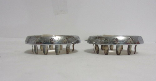1966 LINCOLN CONTINENTAL COURTESY LIGHT DOME COVERS REAR INTERIOR LEFT/RIGHT - Picture 3 of 9