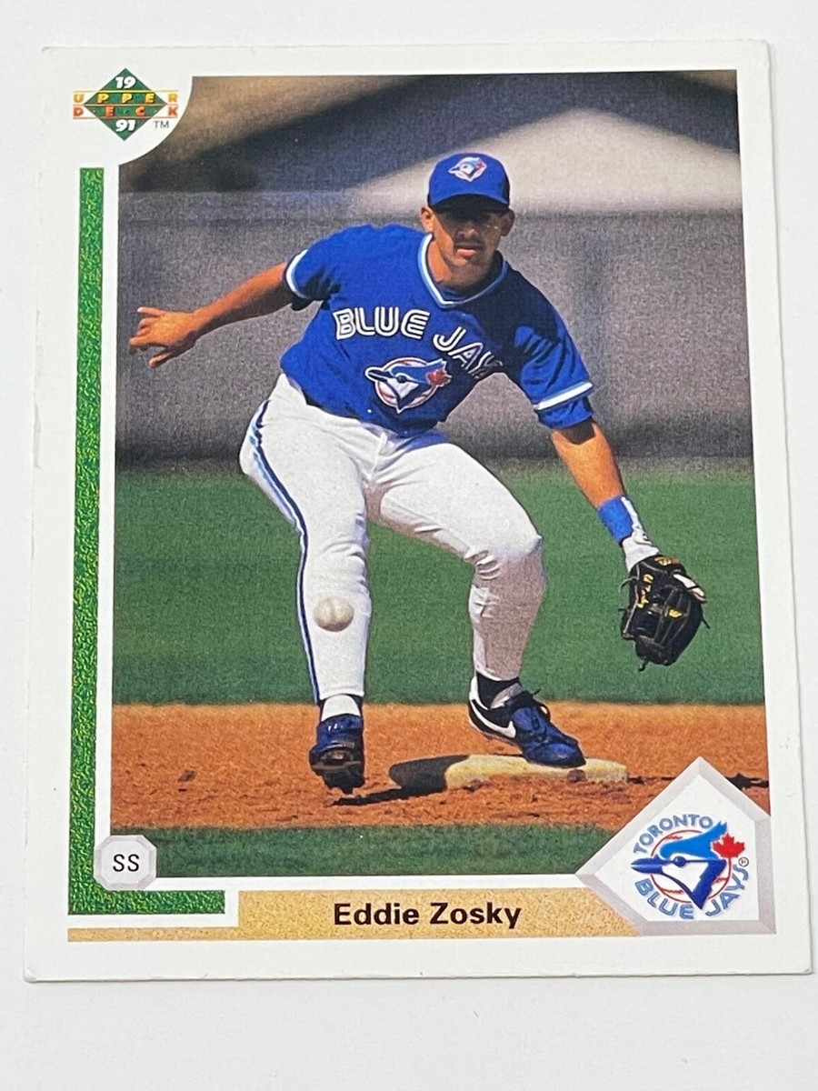 blue._.bluesky._.blueさん1-31-1 Eddie Zosky - Upper deck 1992, Shortstop, Toronto Blue Jays