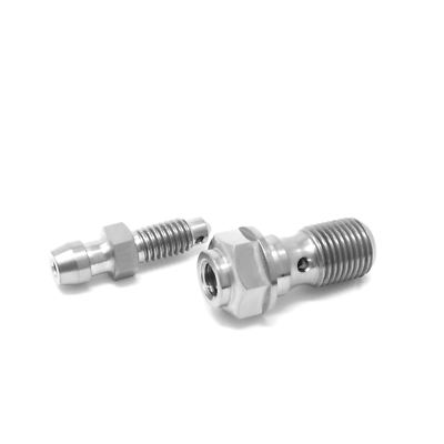 06222827 BREMBO RACING DOUBLE BOLT BANJO M10X1 STAINLESS STEEL - Foto 7