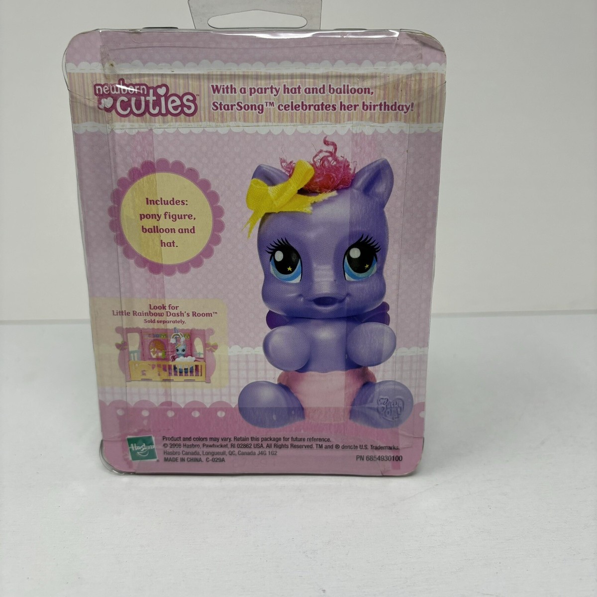 NEW MY LITTLE PONY NEWBORN CUTIES STARSONG FIGURE G3 2008 HASBRO