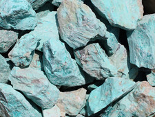 Peruvian Turquoise - Rough Rocks for Tumbling - Bulk Wholesale options