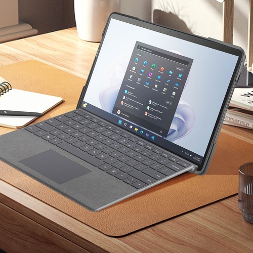 Avizar, Schutzhülle Microsoft Surface Pro 9 und Pro 11 Verstärkte Ecken Schwarz - Bild 3 von 6
