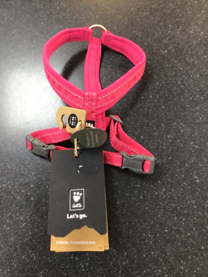 Hurtta Eco Casual Y-Harness Ruby Size 35-45cm New UK