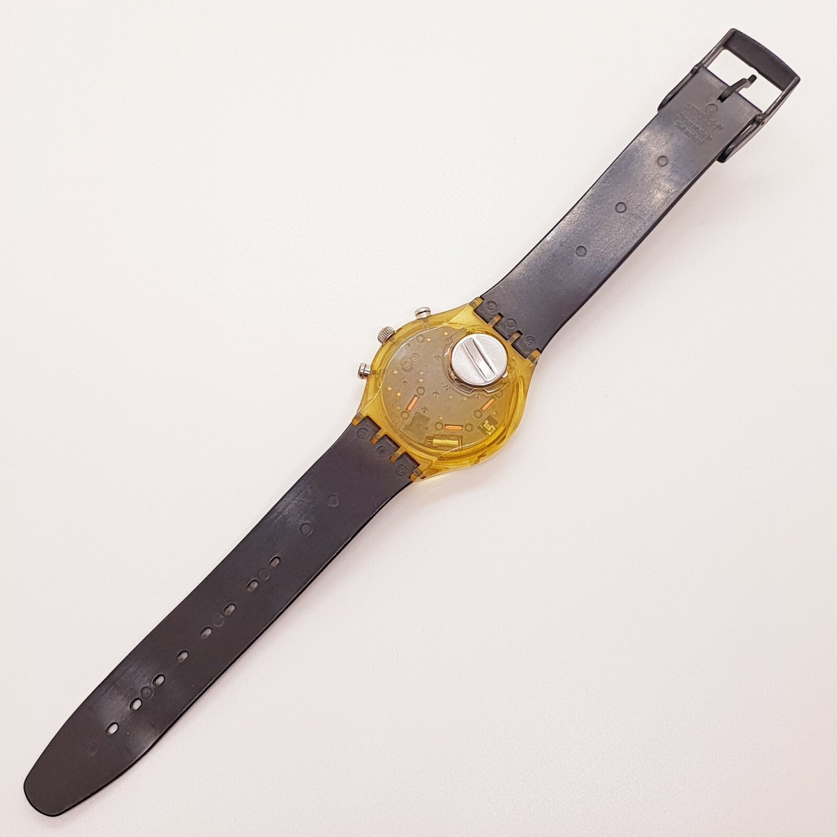 希少　SWATCH スウォッチ　CHRONO 1996　メンズ腕時計　美品 SWATCH AG 1996 IRONY WATCH MENS CHRONOGRAPH WITH STAINLESS