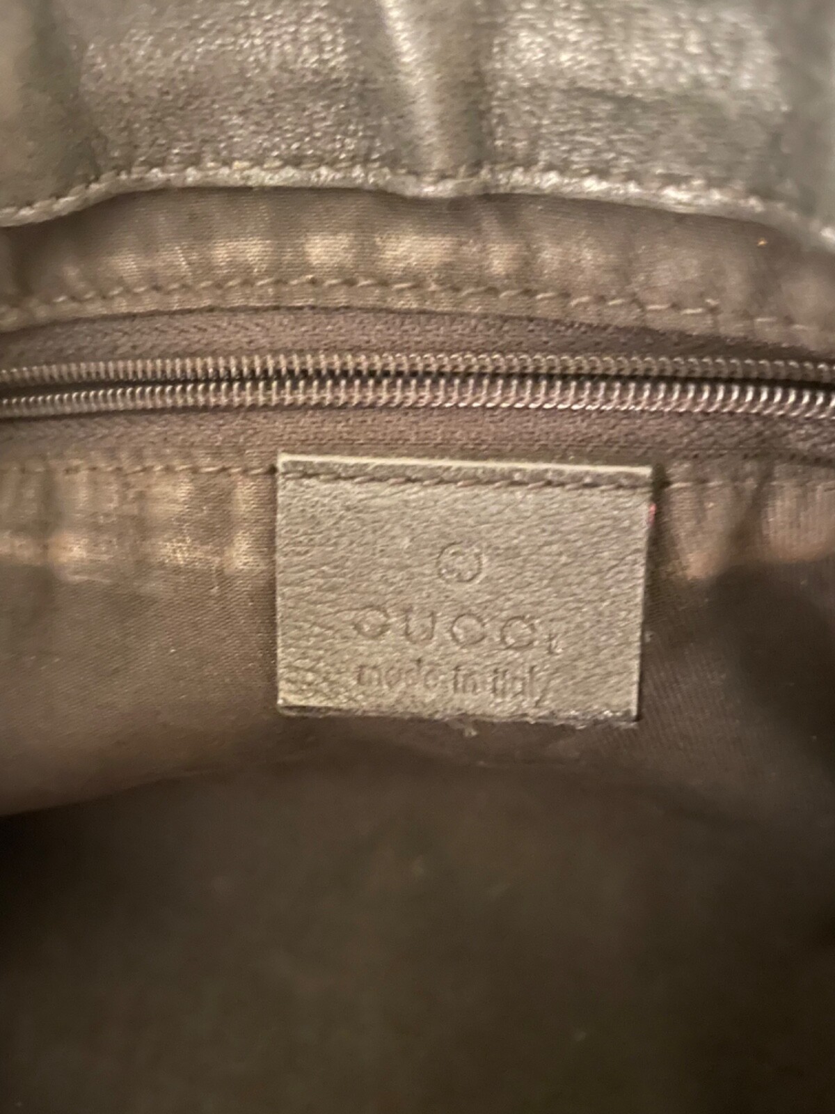 Authentic Black monogram Gucci purse - image 4