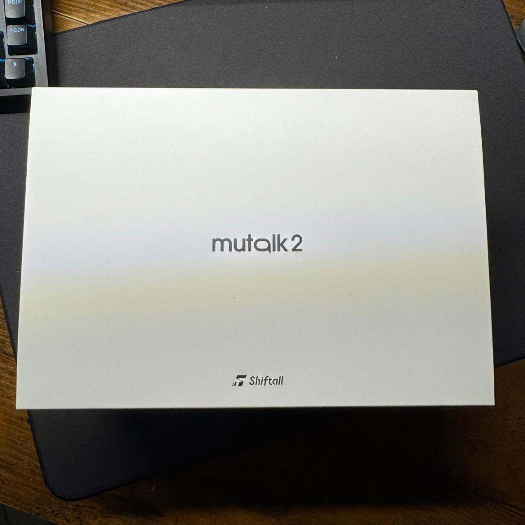 Shiftall Mutalk 2 Wireless Voice Suppression Microphone SVP-OD2B