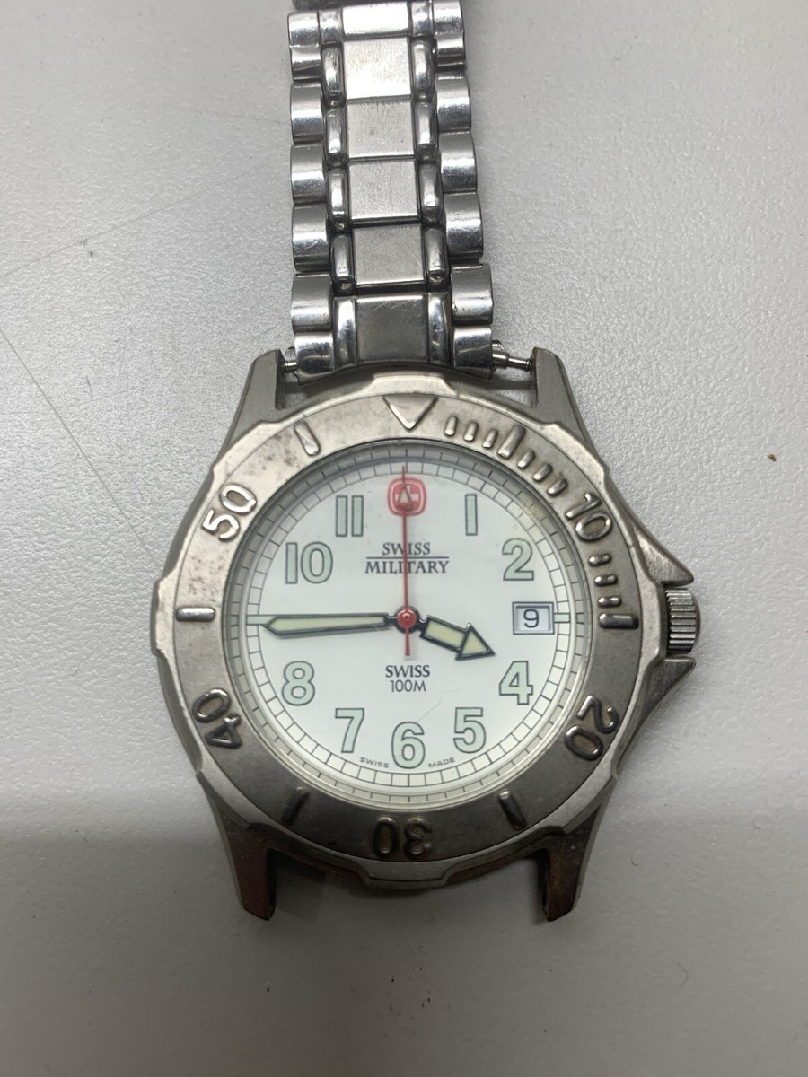 Swiss Army Military Watch 095-0668 Untested For Parts Or Repair | eBay