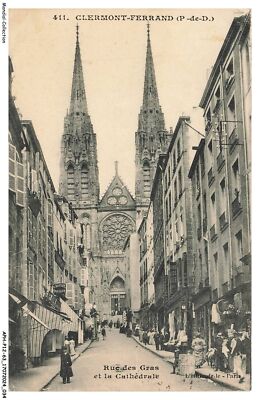 APHP12-0819-63 - CLERMONT-FERRAND - Rue des gras and the cathedral