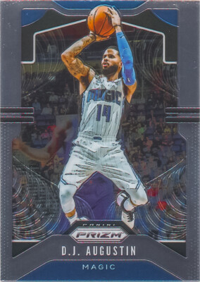 DJ Augustin 2019-20 Panini Prizm Basketball Chrome Base Card #197 Orlando Magic