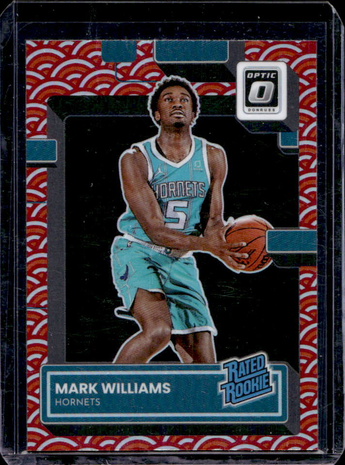 2022-23 Panini Donruss Optic Mark Williams Photon Rated Rookie SP #245 Hornets