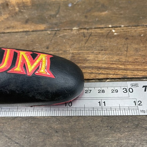 Vintage Fulcrum Seat Saddle Embossed Logo Reinforced MTB Race Red Cut - Picture 11 of 16