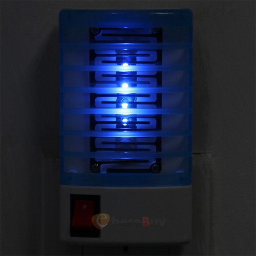 Electric Bug Zapper 2 Pack Fly Gnat Killer Lamp Pests Insect Trap Mosquito - Picture 2 of 13