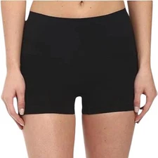 SPANX Women's Everyday Shaping Seamless Boyshort Panties Black