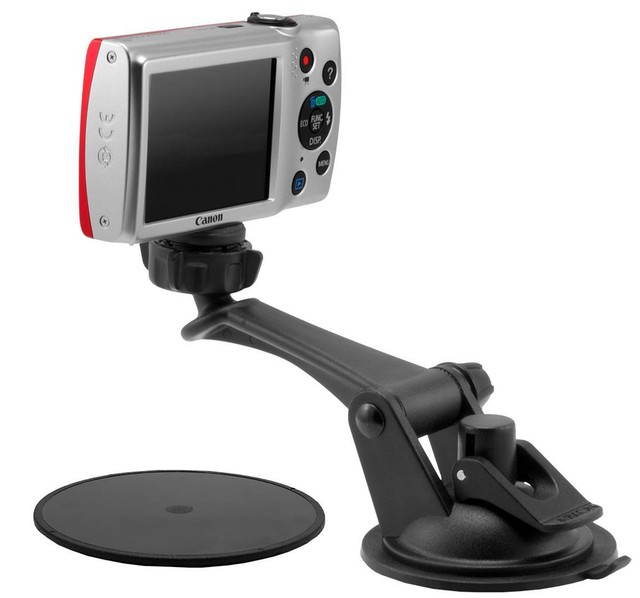 Suction Windshield Dash Car Mount Holder for cameras with tripod 1/4