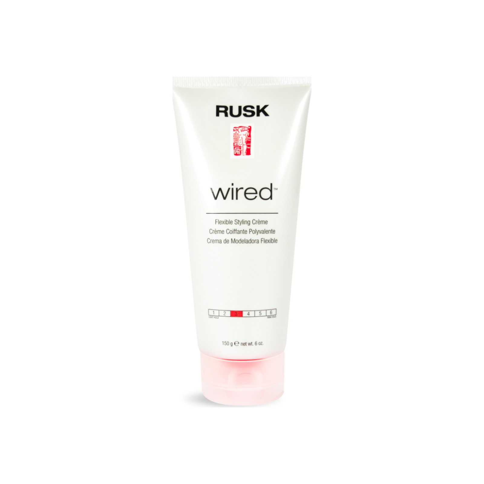 Rusk Wired Flexible Styling Cream, 6 oz (Pack of 6)