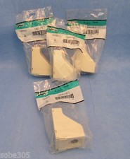 Panduit Lot of 2 - DCEFXIW-X Drop Ceiling End Fitting - Ivory/Off White