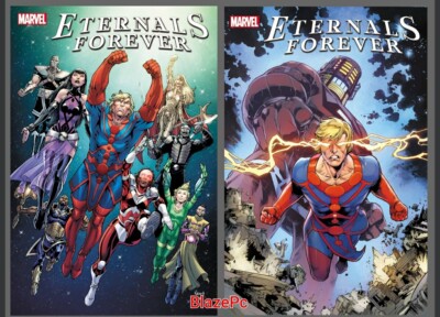 Eternals Forever #1 Cover A B Variant Set Option Marvel 2021 