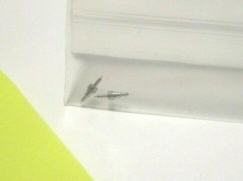 2 WALTHAM 16 SIZE  #4252 ,,1872 MODEL POCKETWATCH  BALANCE STAFFS  NOS   B-25-2