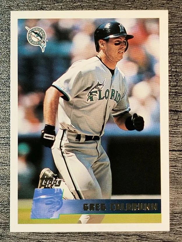 1996 Topps #408 Greg Colbrunn