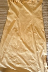 Vintage Vanity Fair Beige Nylon Full Slip Lingerie, Regular Size 32L