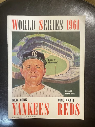 1961 World Series Program 
