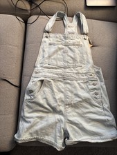 Levi's Vintage Shortalls, Size M, Two-Horse Brand, Light Wash