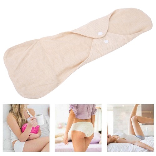 Almohadillas de algodón menstrual lavables tela reutilizable servilletas menstruales para mujer sanitarias - Imagen 7 de 24