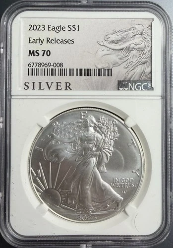 2023 American Silver Eagle NGC MS70 Early Releases