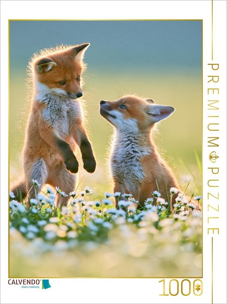 Calvendo Puzzle Little Friends, Great Happiness | 1000 Pieces, Finished Size 25.-image