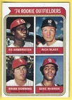 1974 Topps #601 1974 Rookie Outfielders Armbrister/Bladt/Downing/McBride RC