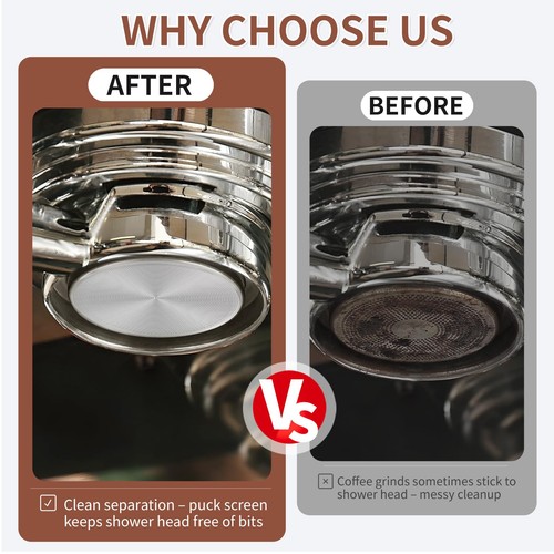 Puck Screen Compatible with Ninja Luxe Cafe, Espresso Puck Screen, 4 ...