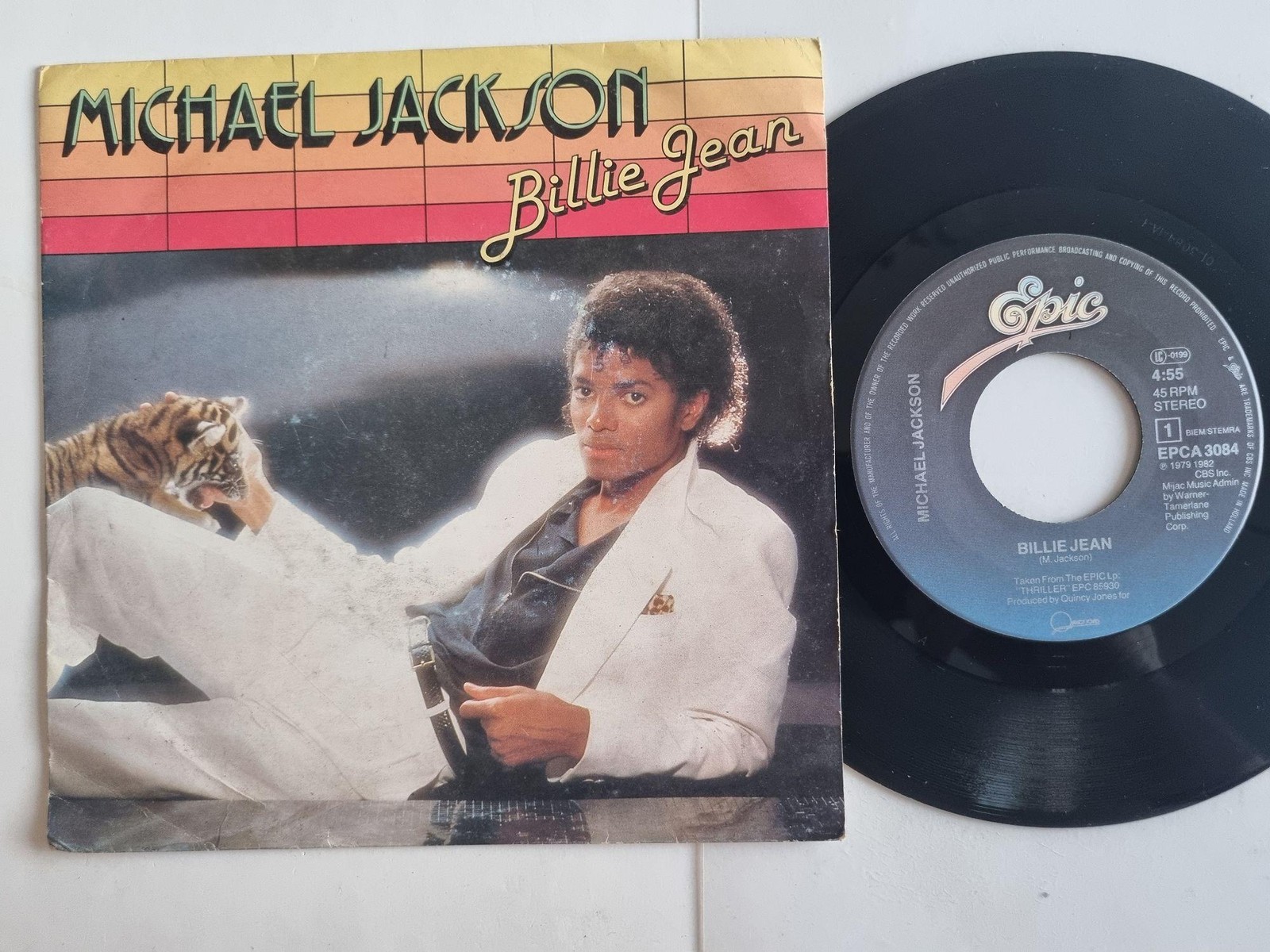 Michael Jackson - Billie Jean 7'' Vinyl Holland