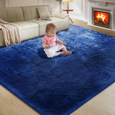 Ultra Soft Rug for Living Room, 8X10 Fluffy Shag Area Rug for Bedroom, Modern Sh