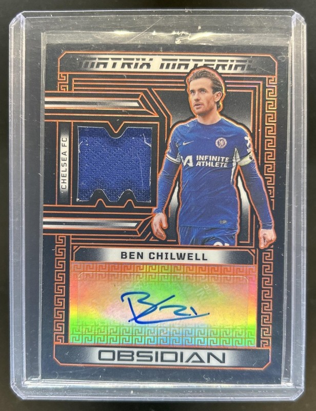 2023-24 Obsidian Ben Chilwell Matrix Material Jersey Auto Autograph Orange #/75