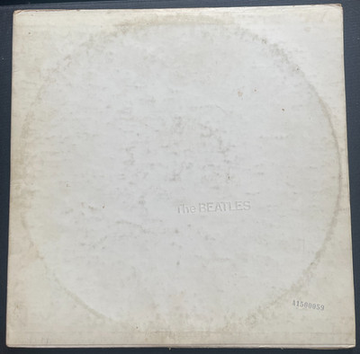 The Beatles White Album 7 Errors Rare 1968 Swbo-101 First Pressing Unique Number