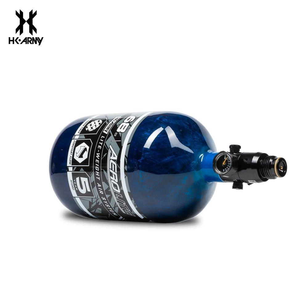 Bouteille HK Army Aerolite HSTL Tri-Label – 68/4500, Vert Fluo/noir – HPA Tank Neuve