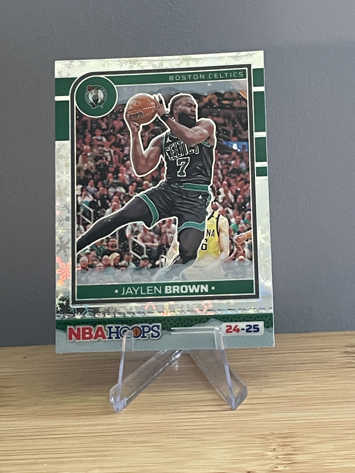2024-25 Panini Nba Hoops - Jaylen Brown #122 Premium Winter Prizm