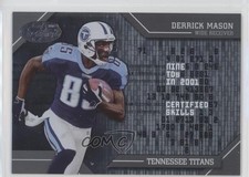 2002 Leaf Certified Skills Derrick Mason #CS-17 fm0