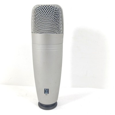 Samson C01U USB Studio Condenser Microphone Silver Podcast Recording Mic