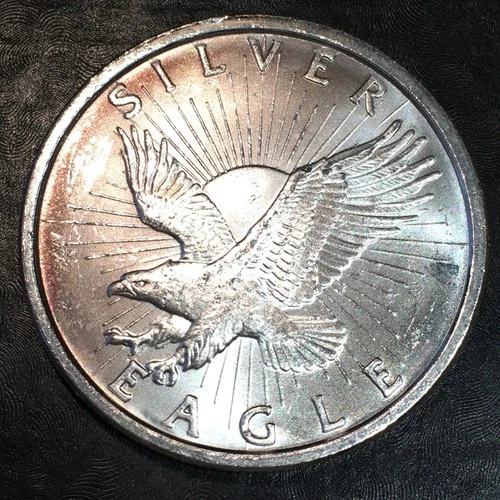 1oz Silver Bullion Classic Sunshine Minting Silver Eagle WE COMBINE SHIP #R818