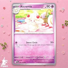 Alcremie 44/94 Phantasmal Flames Uncommon Pokemon TCG Card Game Art Narumi Sato