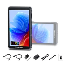 FEELWORLD PS6 5.5" OLED Touch Screen Camera Monitor, 4K HDMI