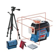 Laser lignes GLL 3-80 C + trépied BT 150 (version piles) BOSCH