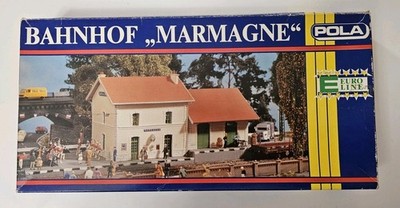Pola 743 Euro Line HO Bahnhof ''Marmagne'' Station - LOOK